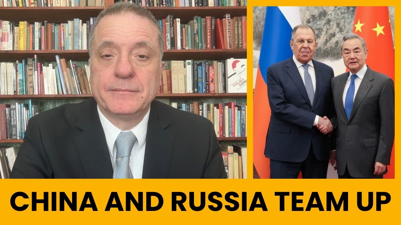 Russia China Meet Plan Expel US Mideast; Trump Blockade Fails; EU Panics As Russia Brings Asset Case