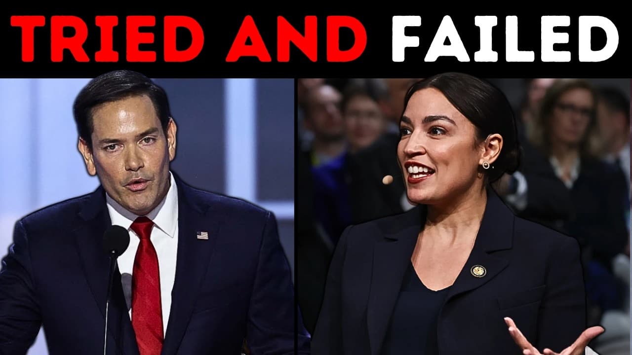 AOC Just CRASHED OUT.