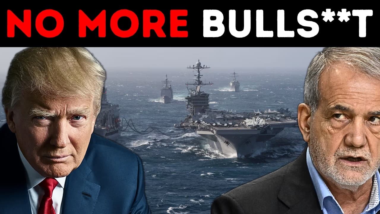 Trump Drops MAJOR SPOILER to Bridge Power Plant Day in Iran