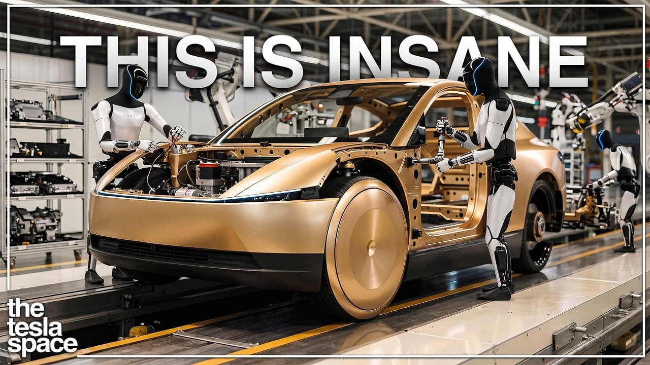 Tesla's Cybercab Production is Insane