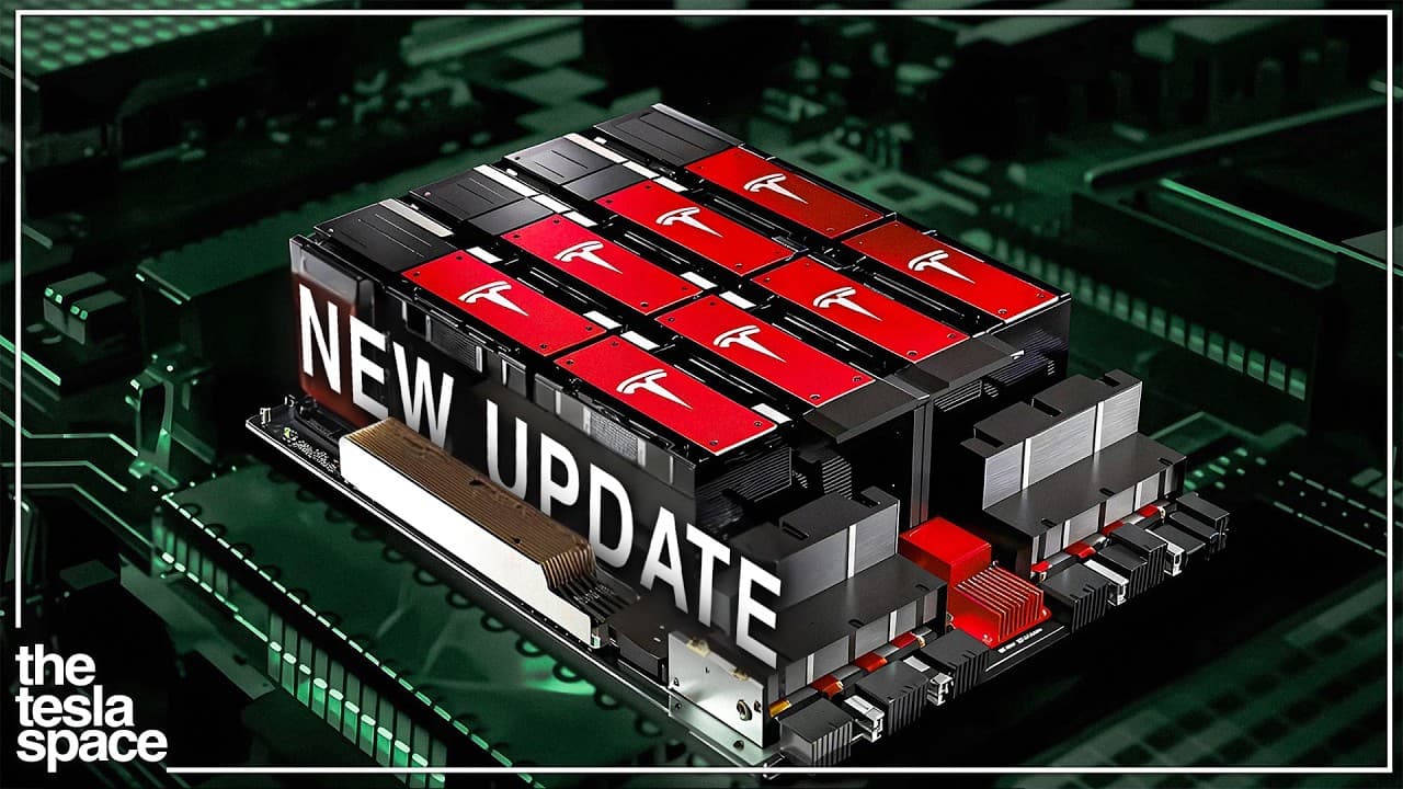 Elon Musk Reveals Major New Dojo Supercomputer Update